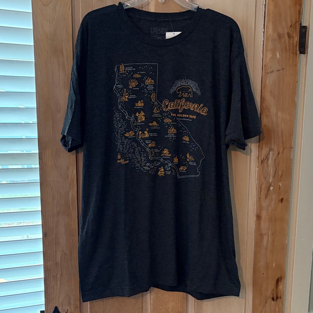 Live Local California t-shirt